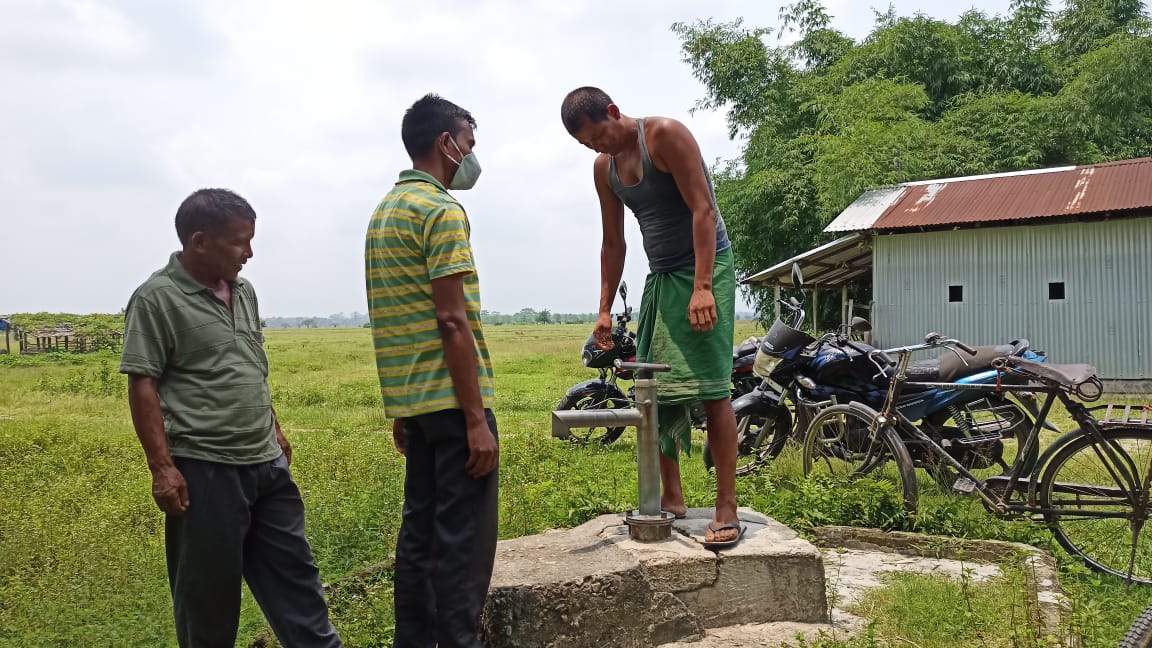 কোকৰাঝাৰৰ ঝাৰবাৰীত হঠাৎ নিম্নগামী পানীৰ স্তৰ