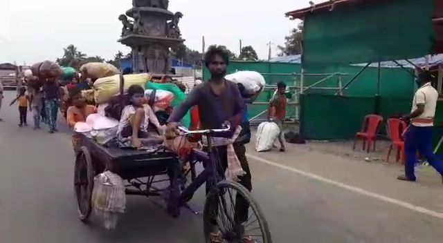 a migrant labure come bihar to assam