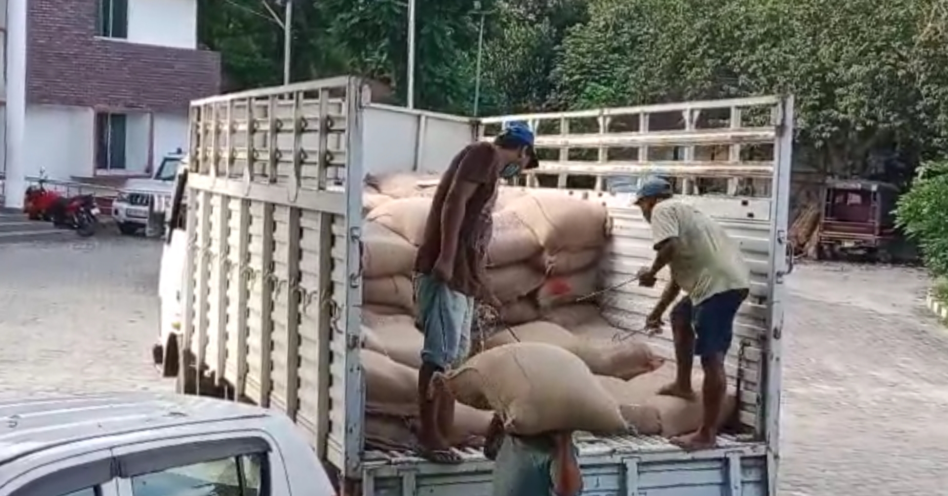 Illegal rice bags seized at Kokrajhar