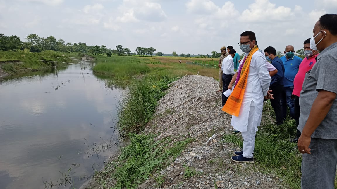 minister ashok singhal visits kokrajhar as guardian minister of the district