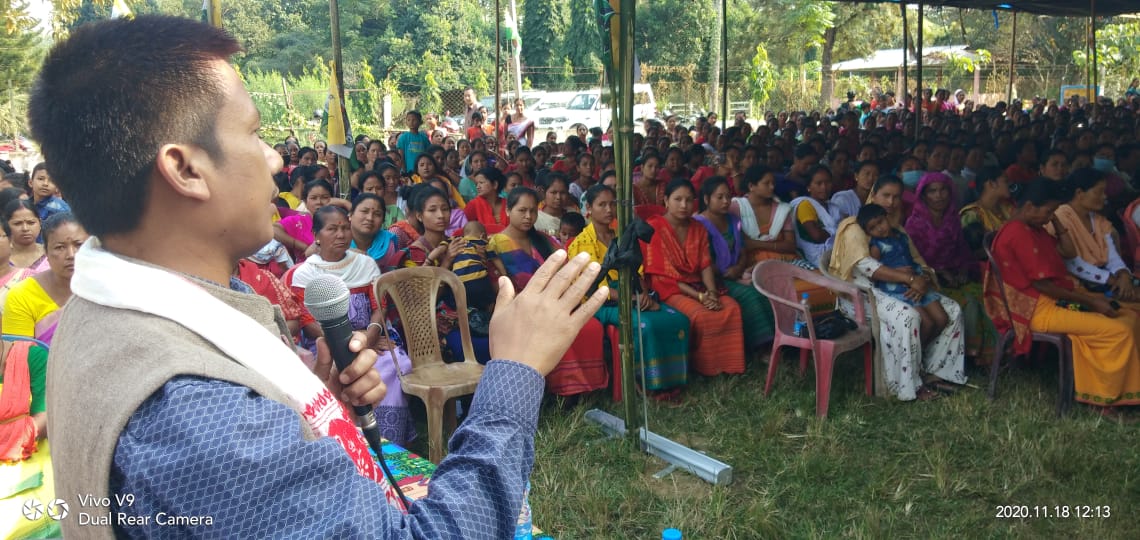 তামুলপুৰত ইউ পি পি এলৰ মহিলা গোটৰ উদ্যোগত সজাগতা সভা