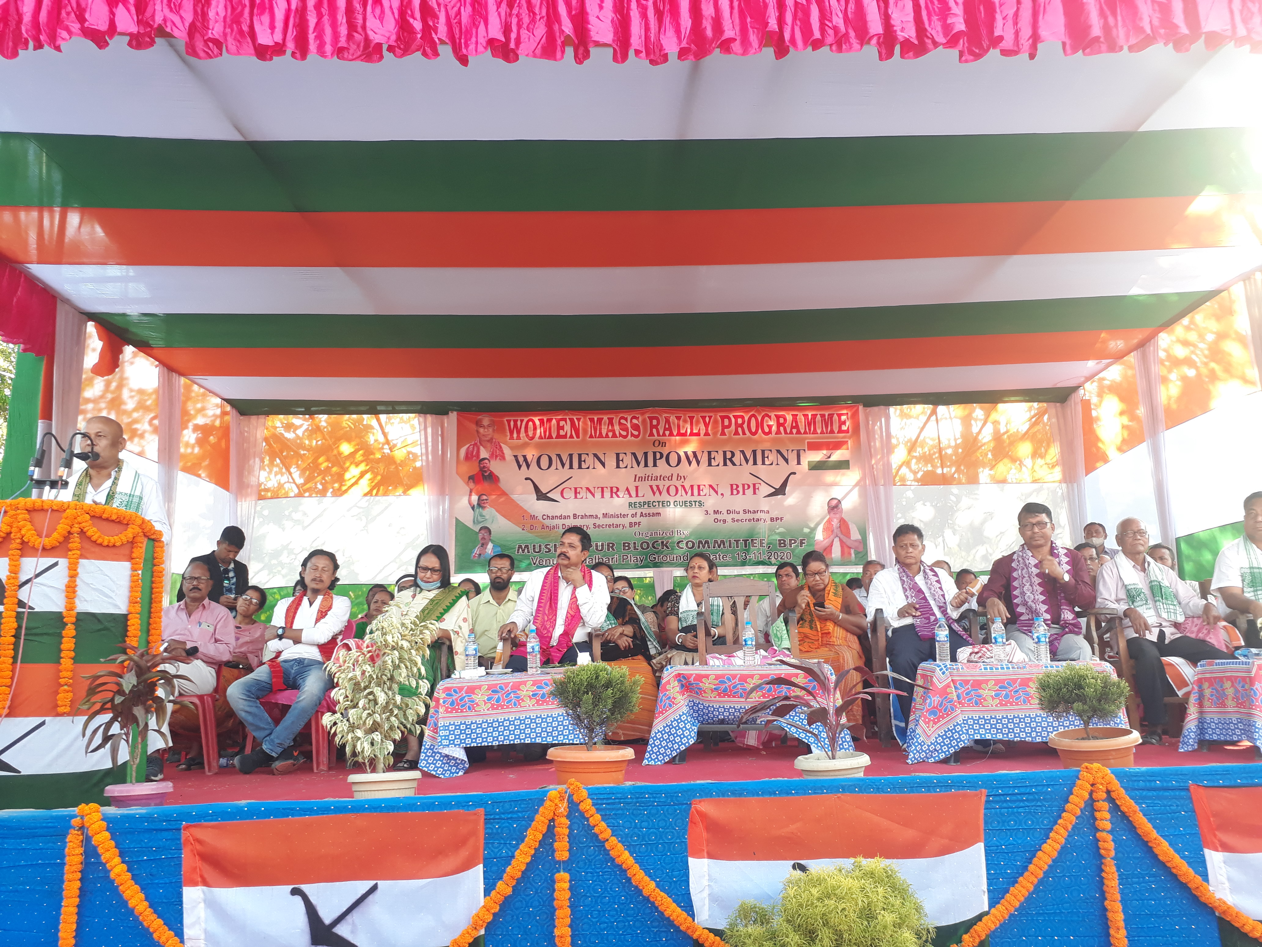 women bpf election campaign in baksa