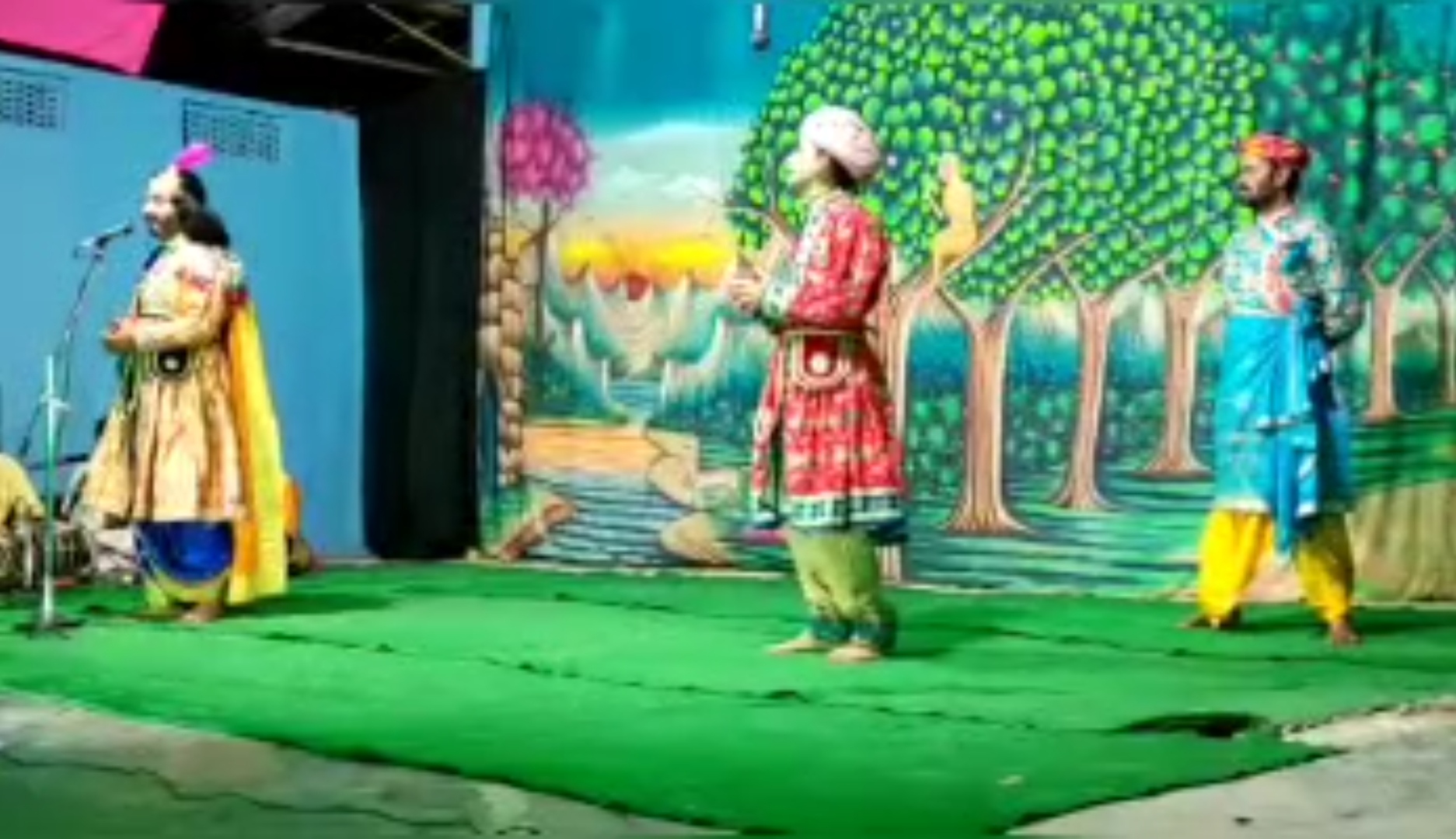 Radha Krishna Leela Trust perform Raas Leela in Barpeta