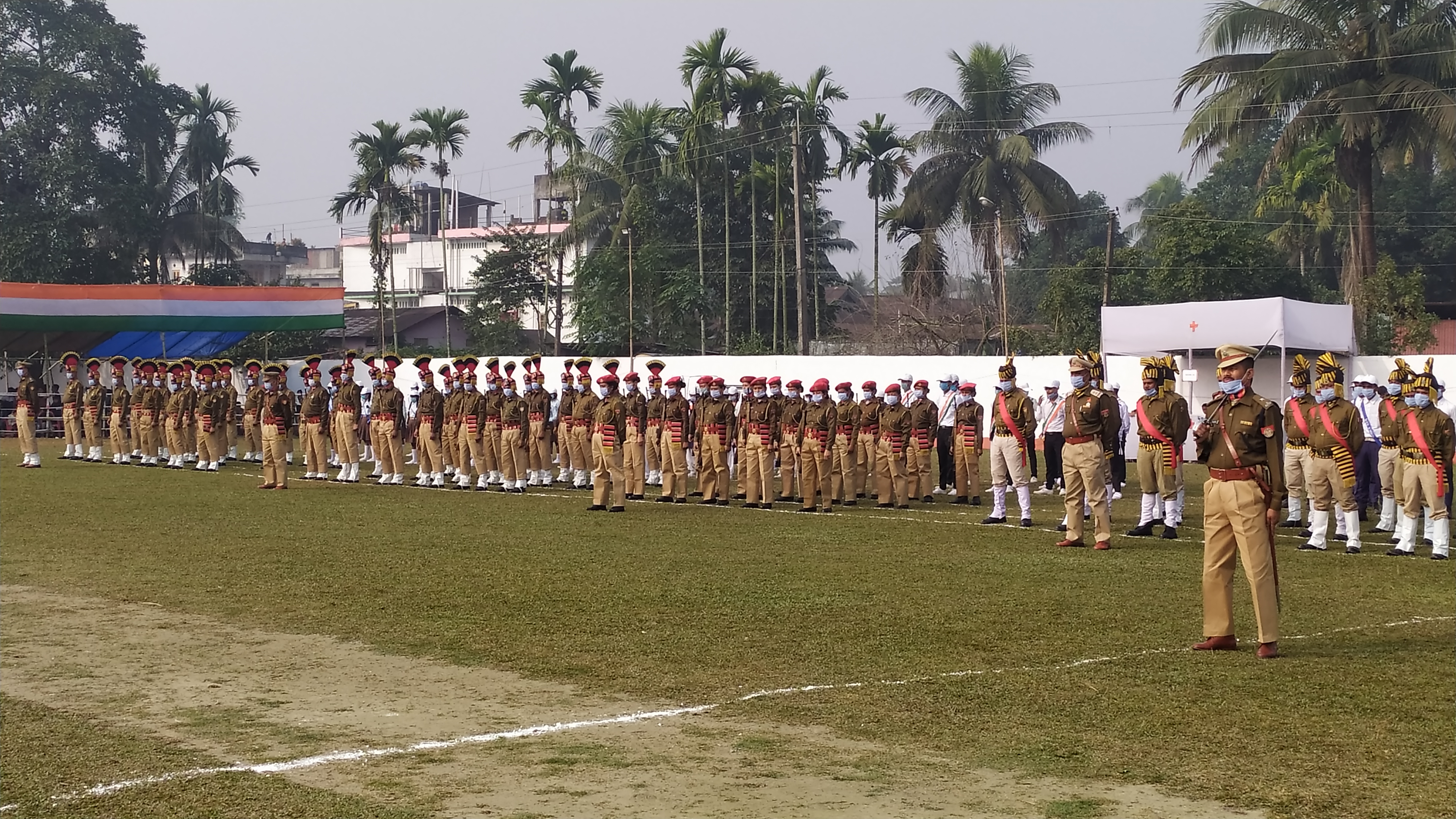 বৰপেটা জিলা প্ৰশাসনৰ উদ্যোগত ৭২ সংখ্যক গণৰাজ্য দিৱস উদযাপন