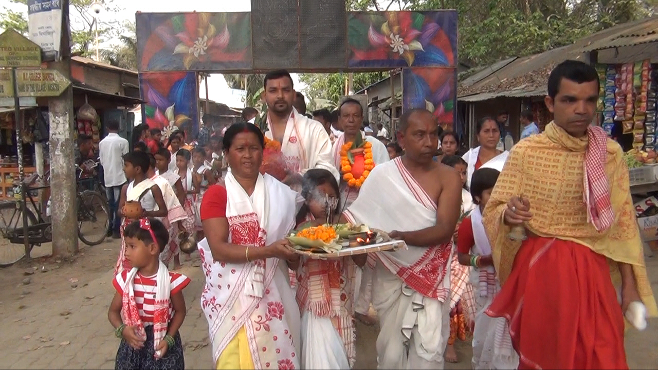 পাটবাউসীত তিনিদিনীয়া কাৰ্যসূচীৰে ২৭ সংখ্যক মা মনসা পূজা মহোৎসৱ আৰম্ভ