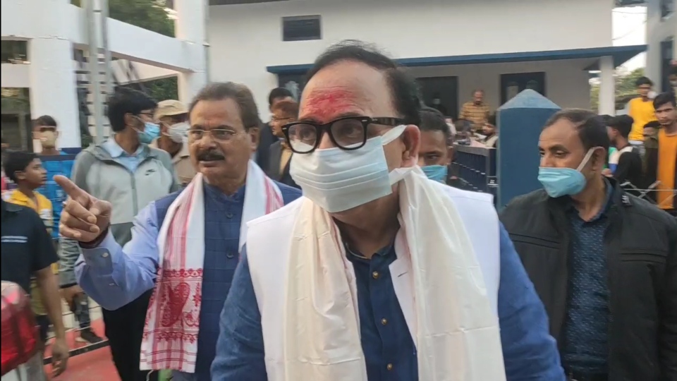 Union Cabinet Minister Mahendra Nath Pandey Visit Barpeta