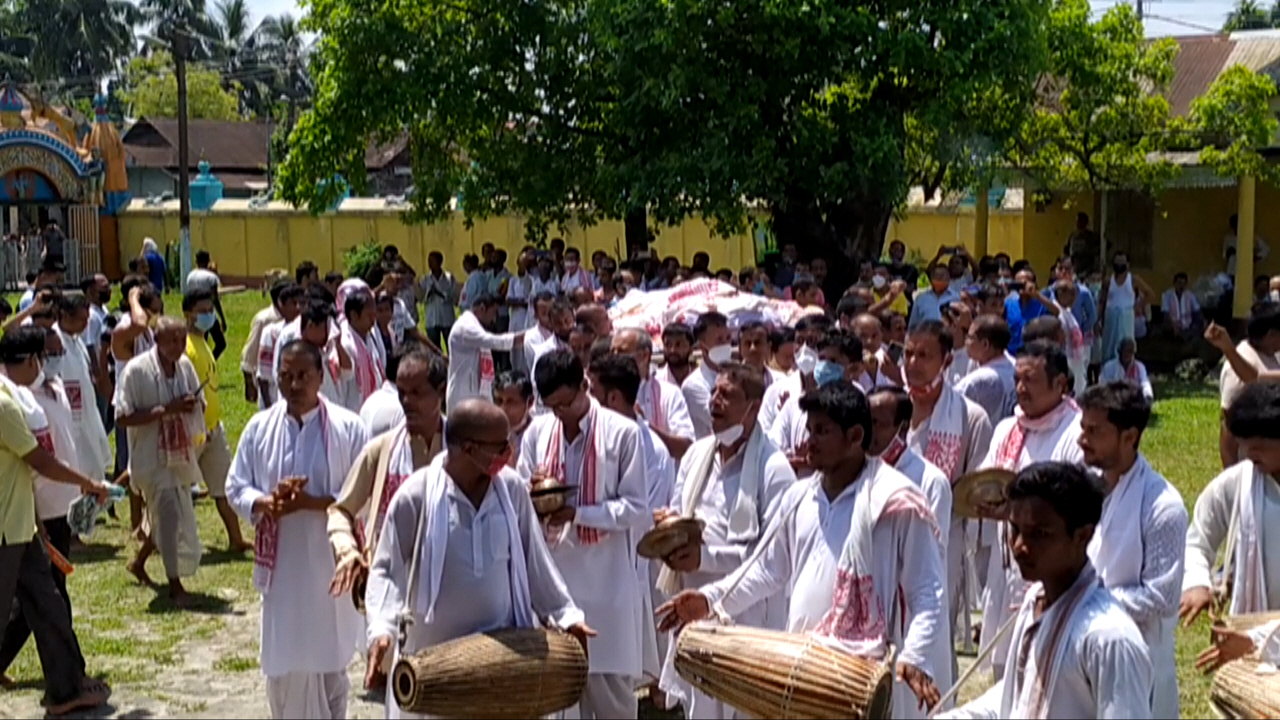 Barpeta Satra Deka Satriya Nabajit Das passed away