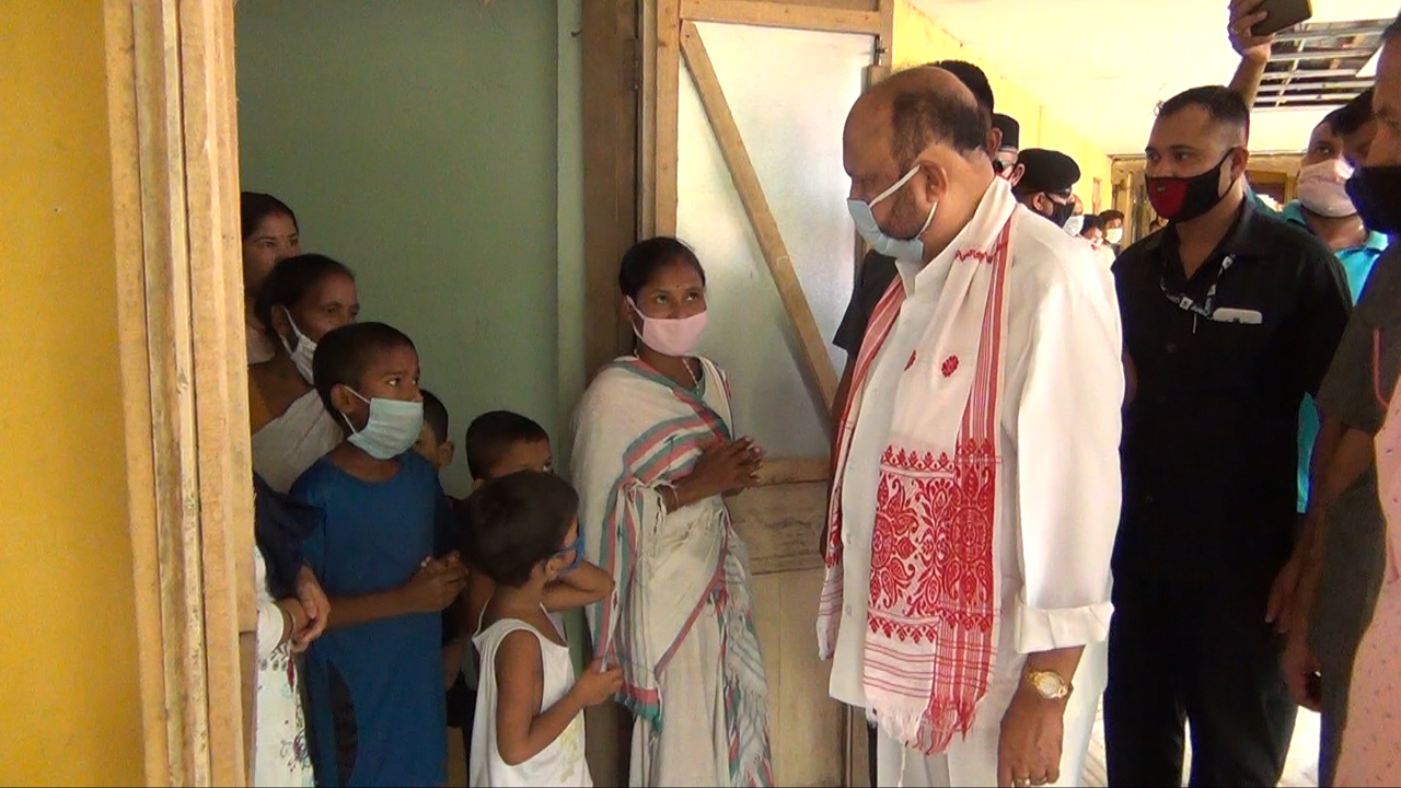 prafula kumar mahanta visited barpeta