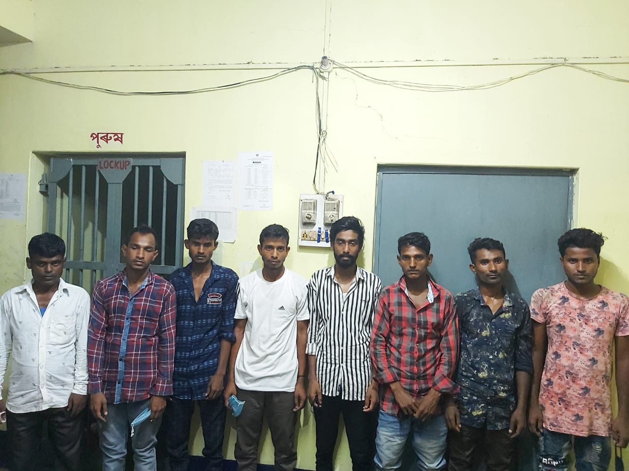 8 robbers arrested by hauli police