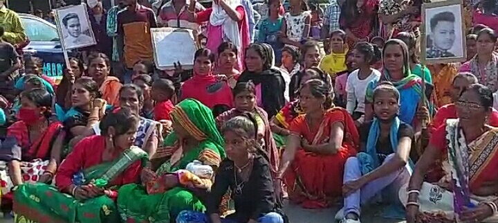 Massive Protest In Nagaon 36 th National Highway by Assam Tea Union