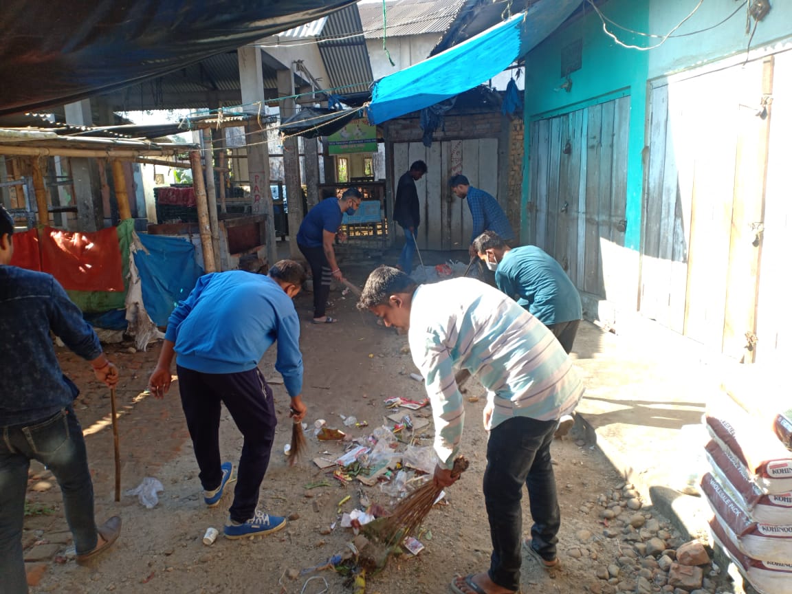 swachh bharat mission in biswanath