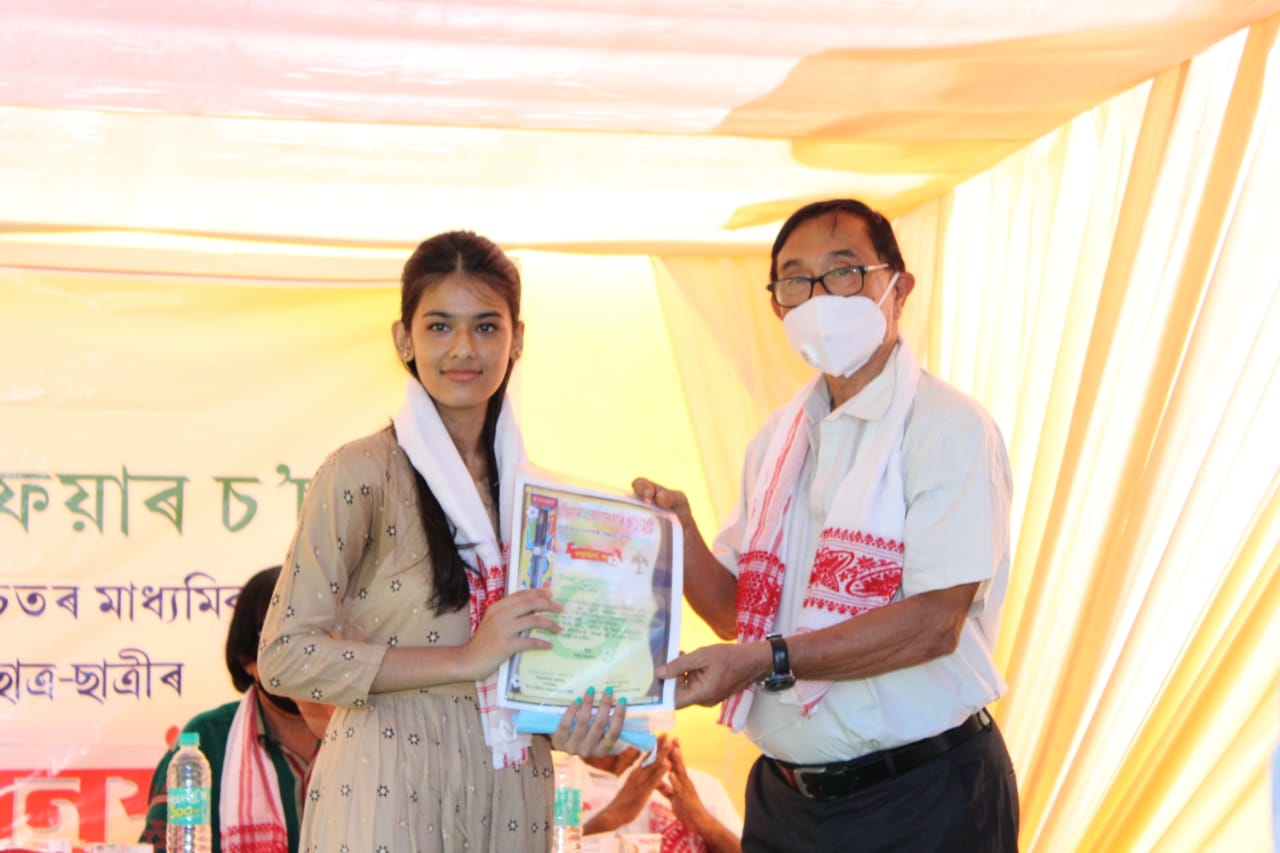 Felicitation ceremony by Green Asiana Welfare Society in Bihali