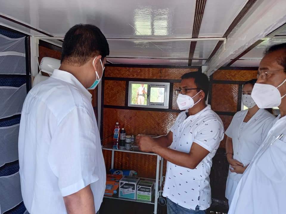 boat clinic opening At Biswanath District