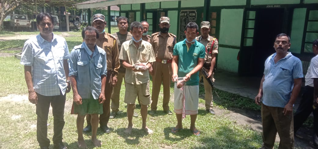 three-poacher-arrested-from-biswanath-bihmari-bongaon