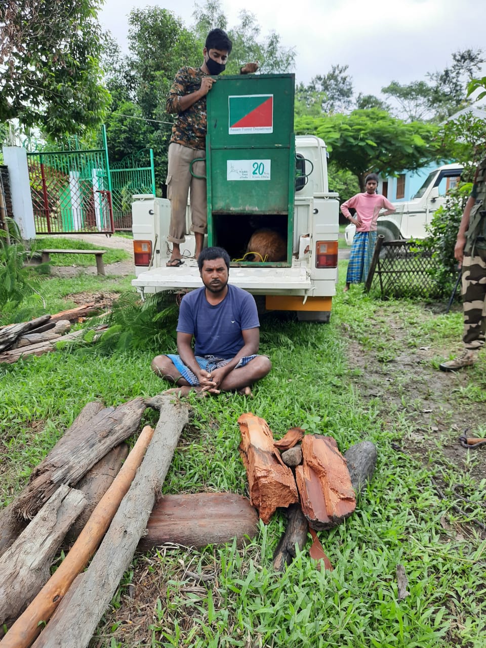 hog deer recovered