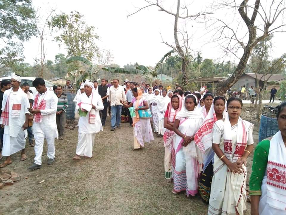 বিহালীত কেইবাটাও উন্নয়নমূলক কামৰ শুভাৰম্ভ ৰঞ্জিত দত্তৰ