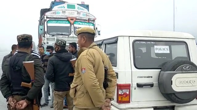 Chirang Bijni illegal Cow carrier truck seized