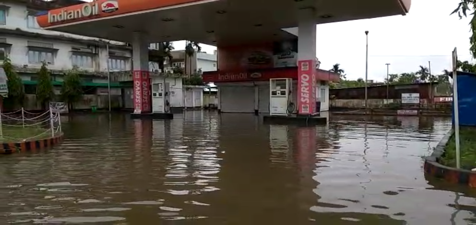 Bongaigaon town Flood SDRF resque