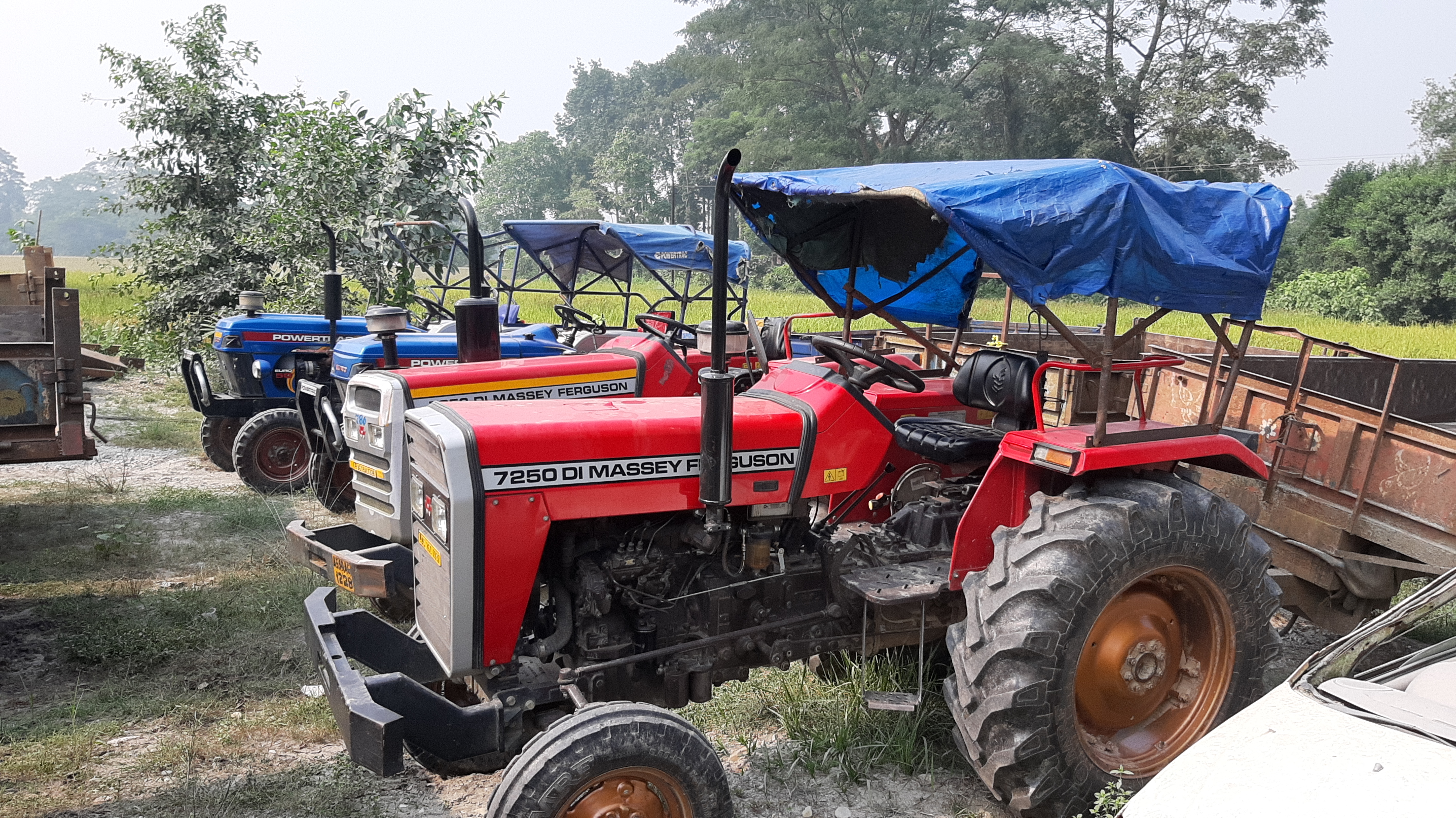 9 Tractor Resue In Chirang police, Two Arrested