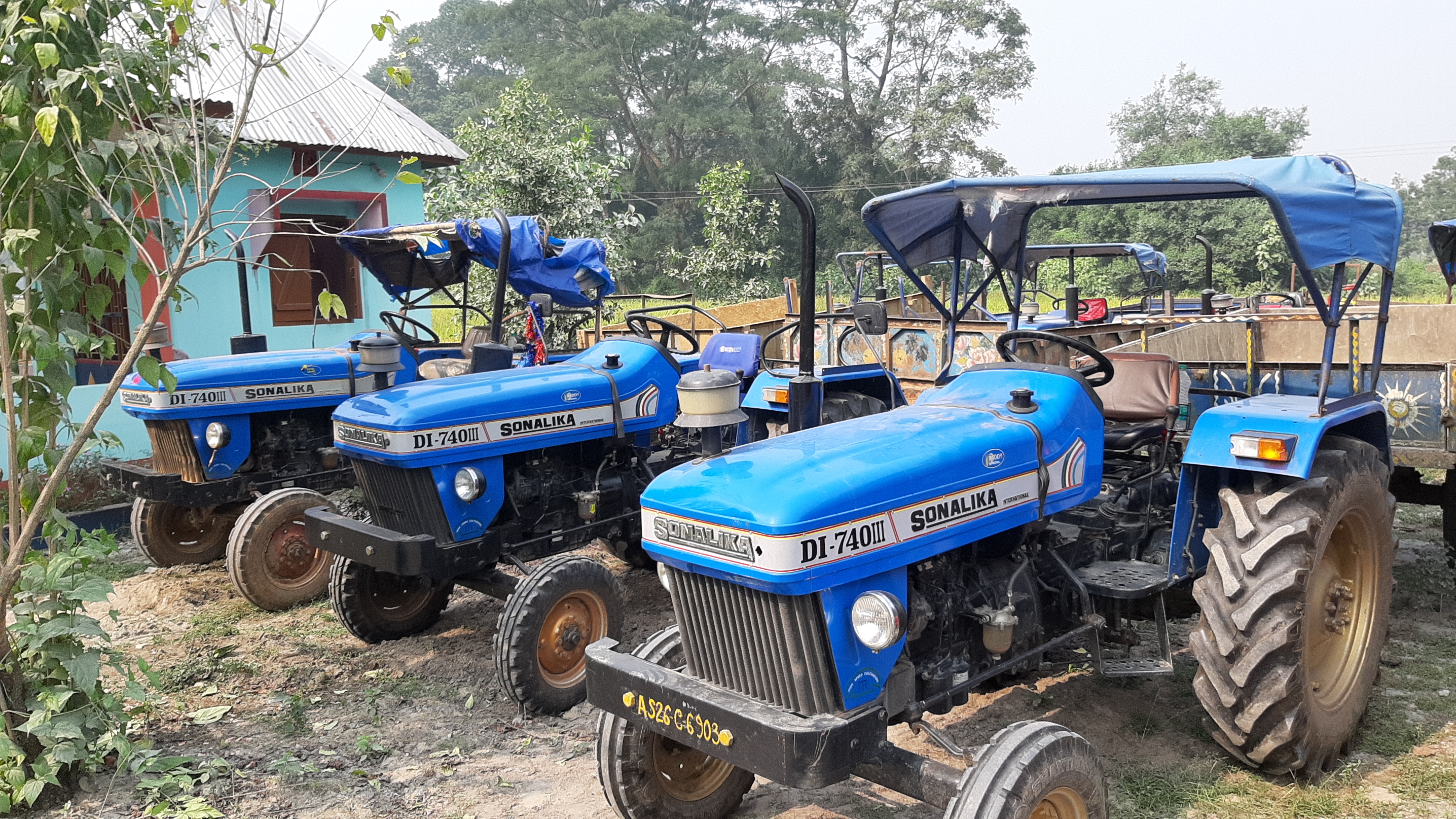 9 Tractor Resue In Chirang police, Two Arrested