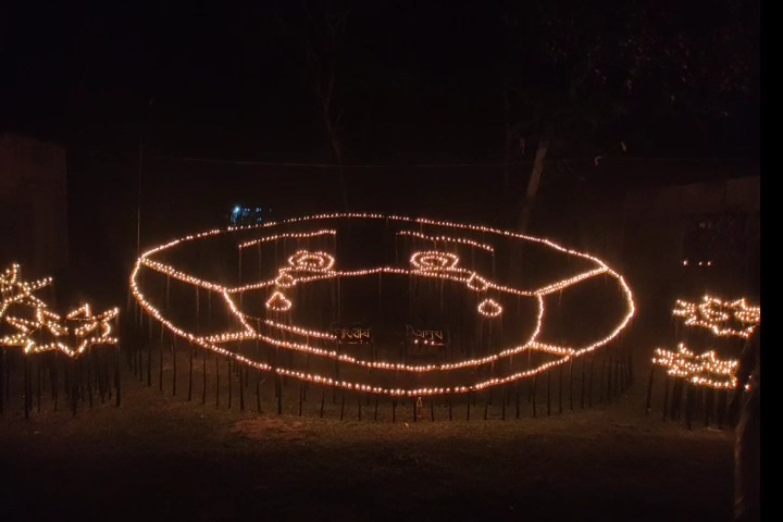 Celebration of Diwali with 5,000 clay pots in Bongaigaon