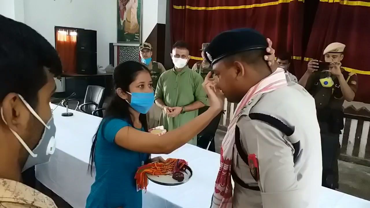 raksha-bandhan-celebration-at-dhubri-police-police-reserve