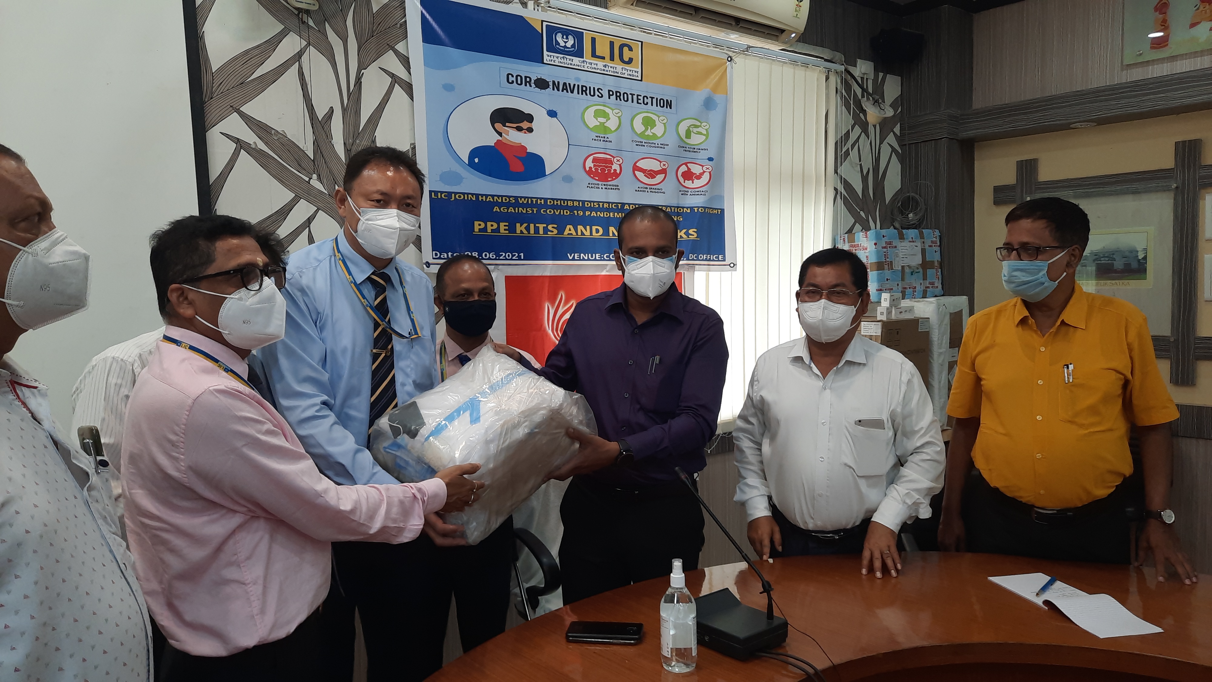 LIC and Piramal Foundation move to help Dhubri district administration