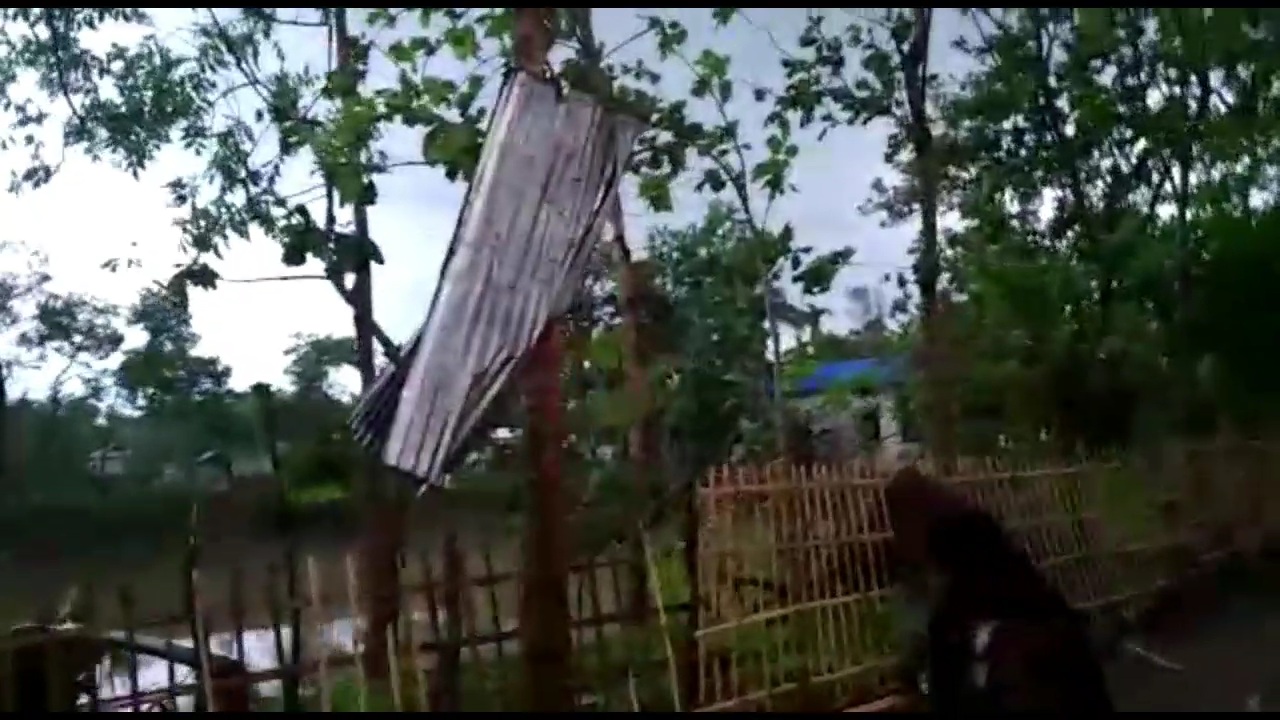 cyclone at Dhubri