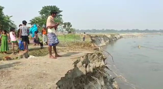 River Errosion In Dhubri