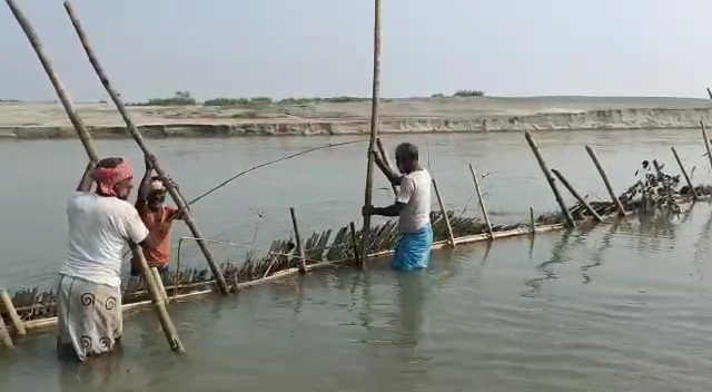 River Errosion In Dhubri