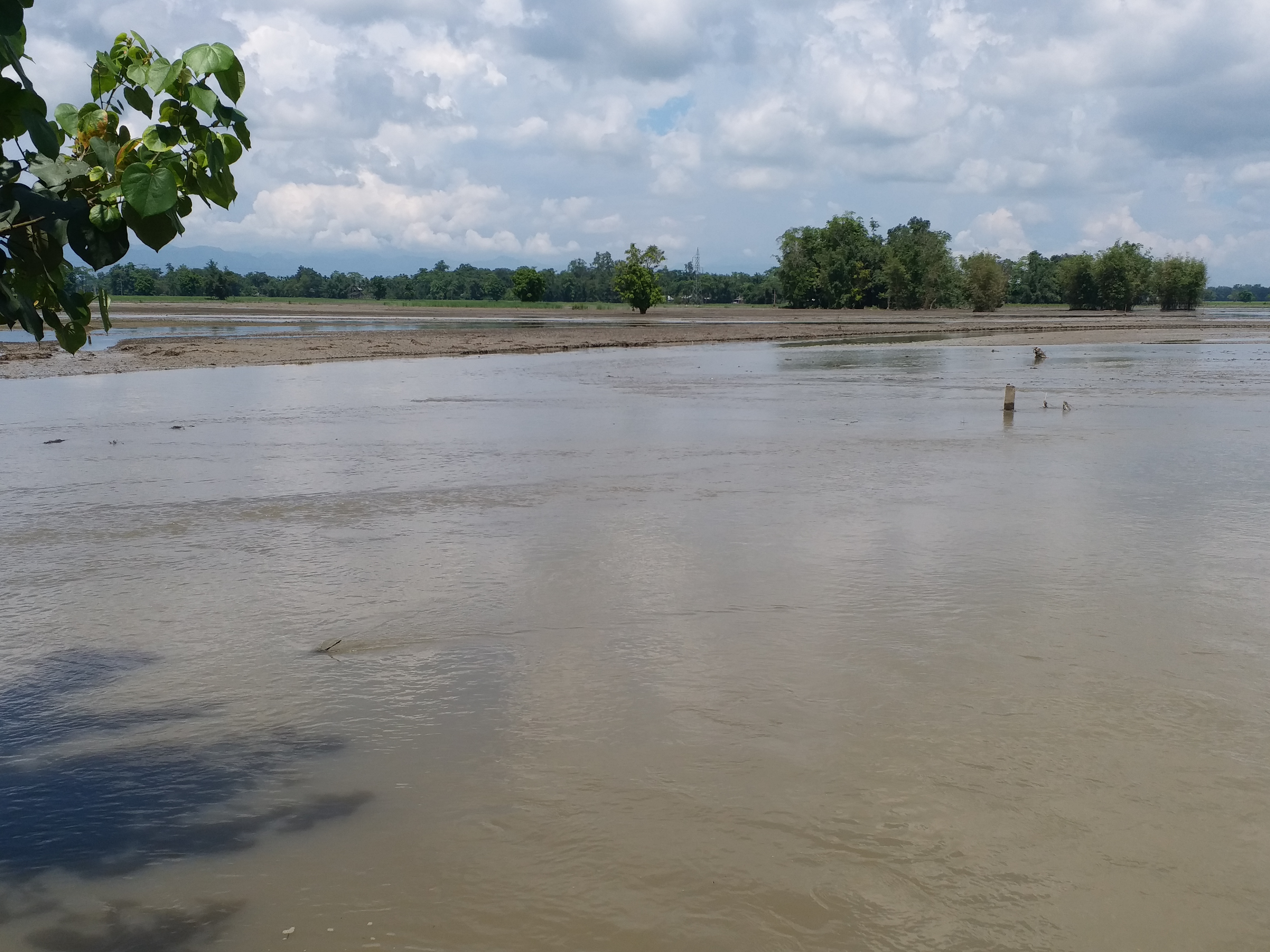 dhamaji flood affacted  famaliy  situations