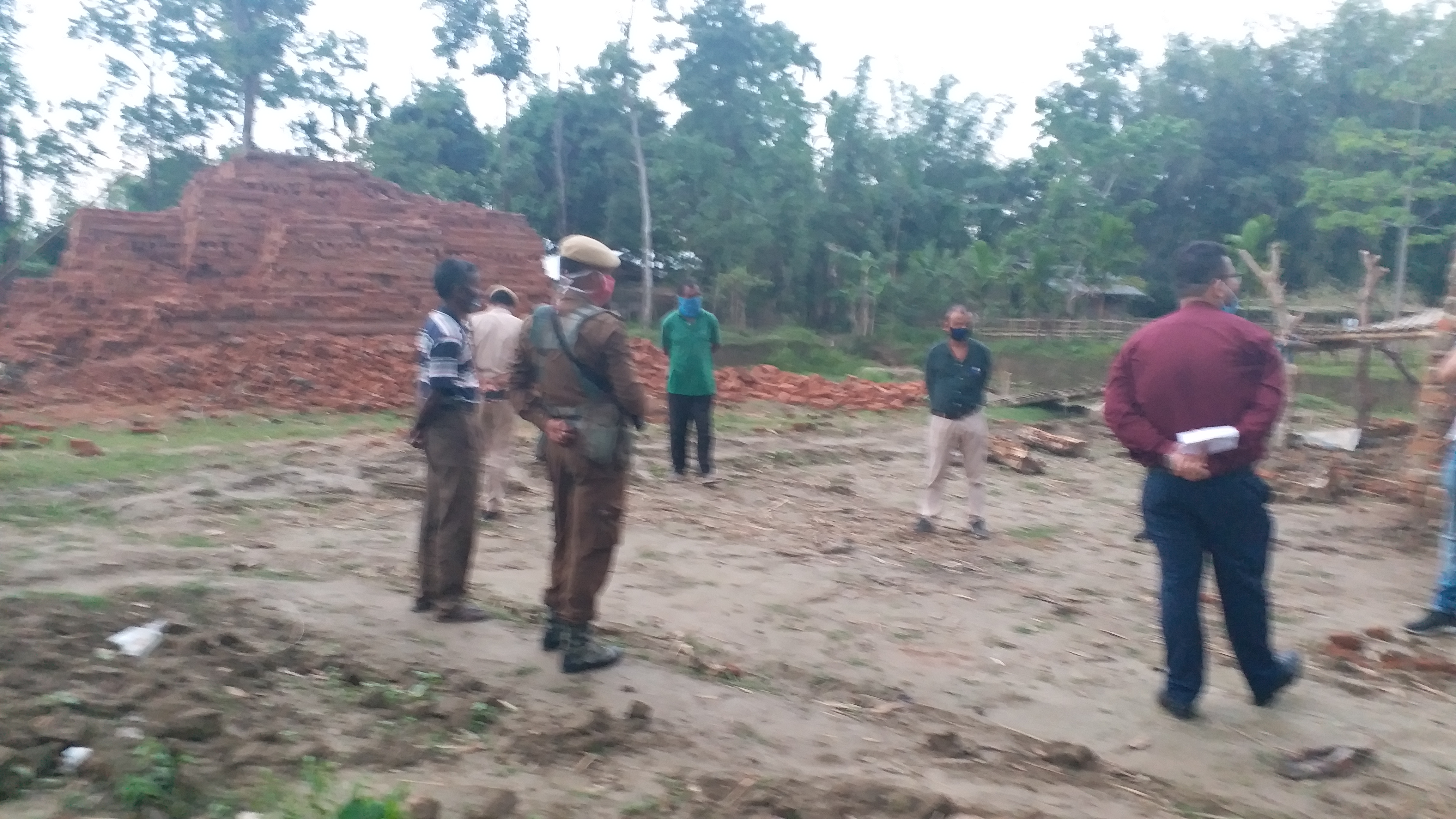 illegal  Brickyard  seize in Dhemaji