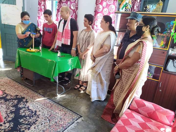 Children day celebration at Kasturi children home at darrang