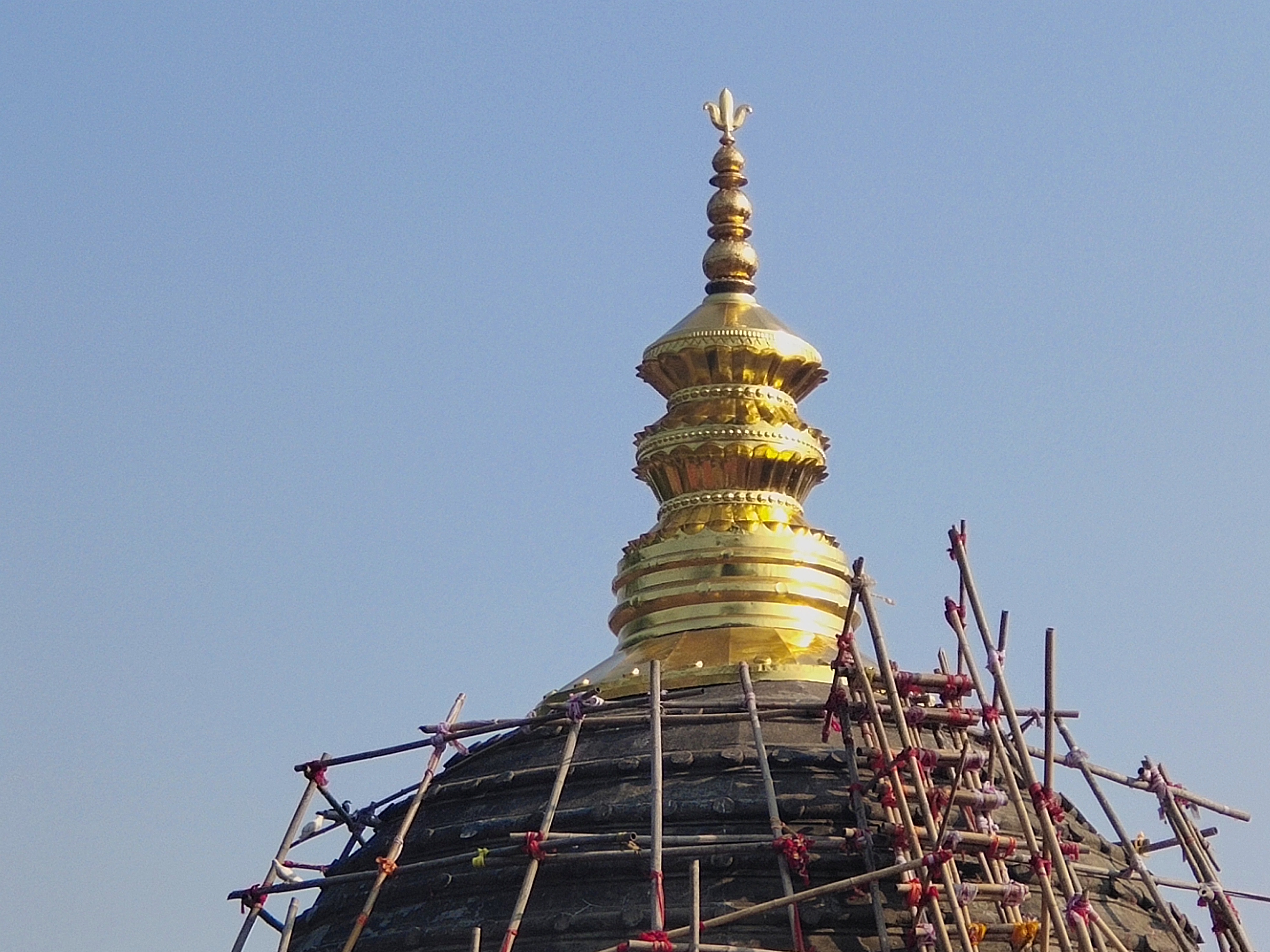 The Golden Peak of the Kamakhya Temple is open to the public_