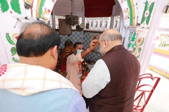 Union Home Minister Amit Shah visits Indo Bangla border