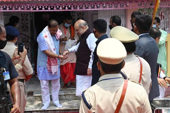 Union Home Minister Amit Shah visits Indo Bangla border