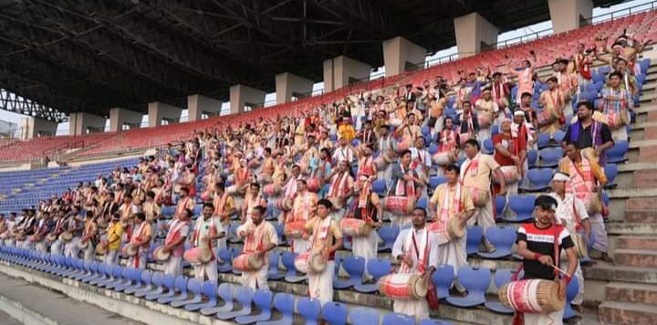 World Record with Bihu dance