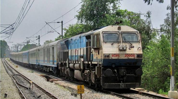 Trains cancelled due to flood and landslide