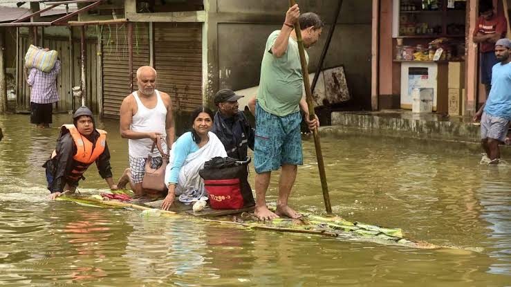 Devastating flood takes at least 80 peoples lives in Assam