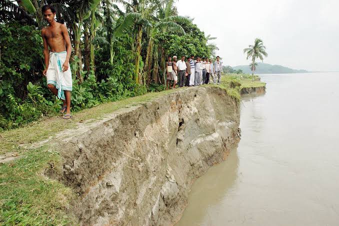 severe erosion in Assam