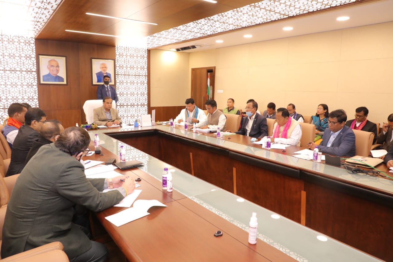 cm-holds-meeting-with-absu-and-bodo-sahitya-sabha