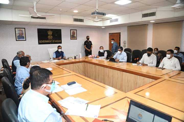 cm review meeting on power department three company