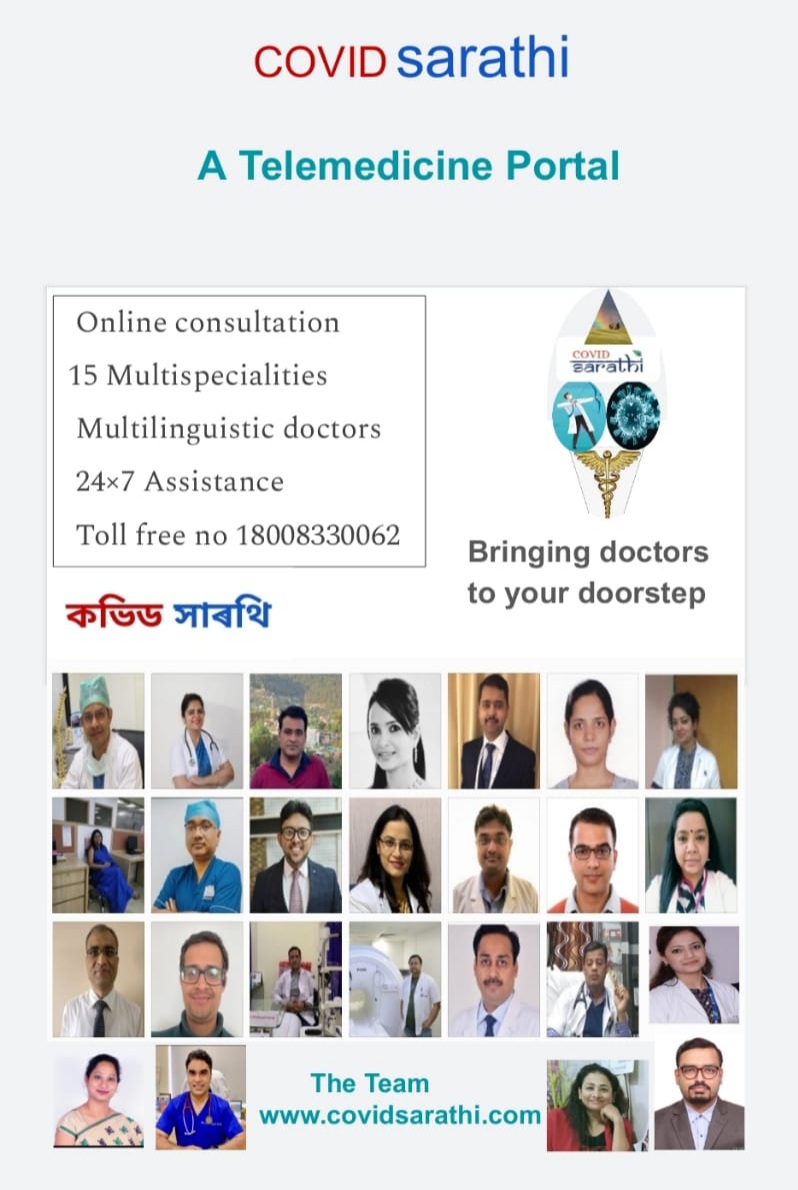 Special Initiative for Covid Patients by Hrishikesh Chakraborty