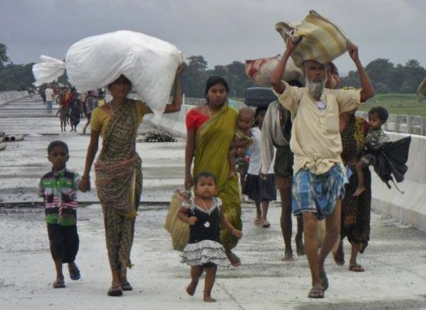 Assam forest lands occupied by immigrants