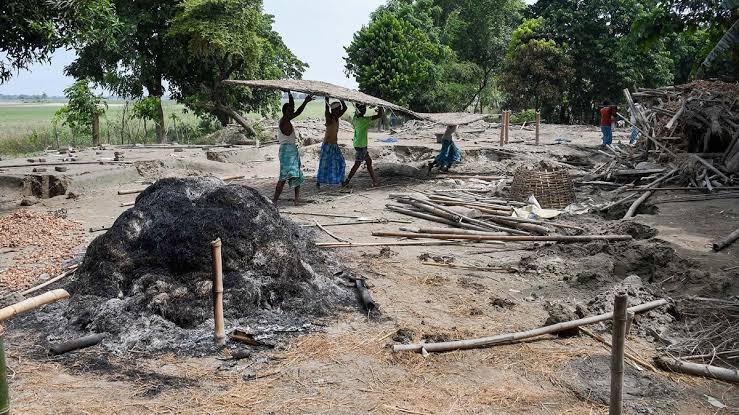 Assam forest lands occupied by immigrants