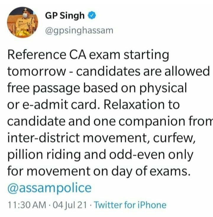 relaxation for ca exam candidate