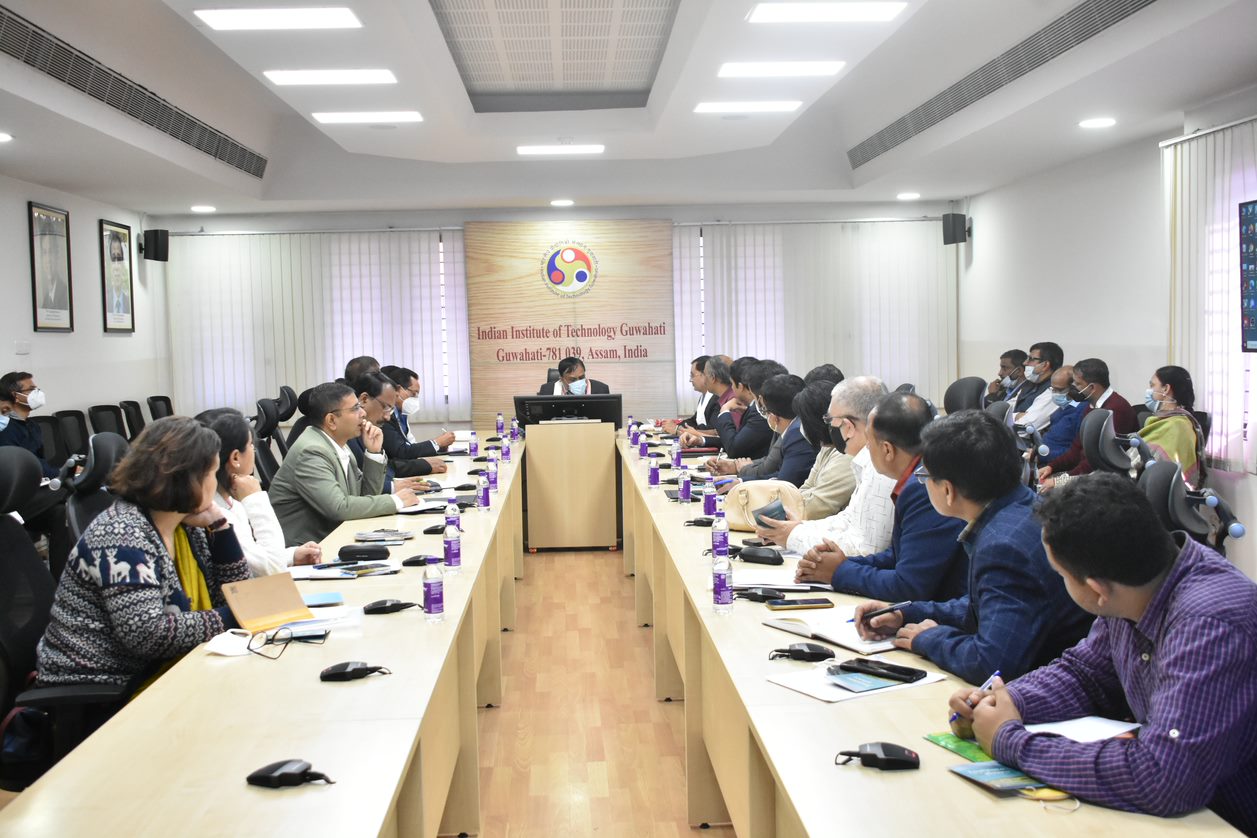 Meeting between IIT Guwahati and Assam government