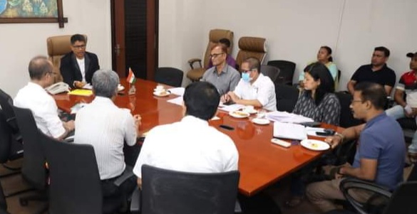 review meeting on Department of Social Justice and Empowerment