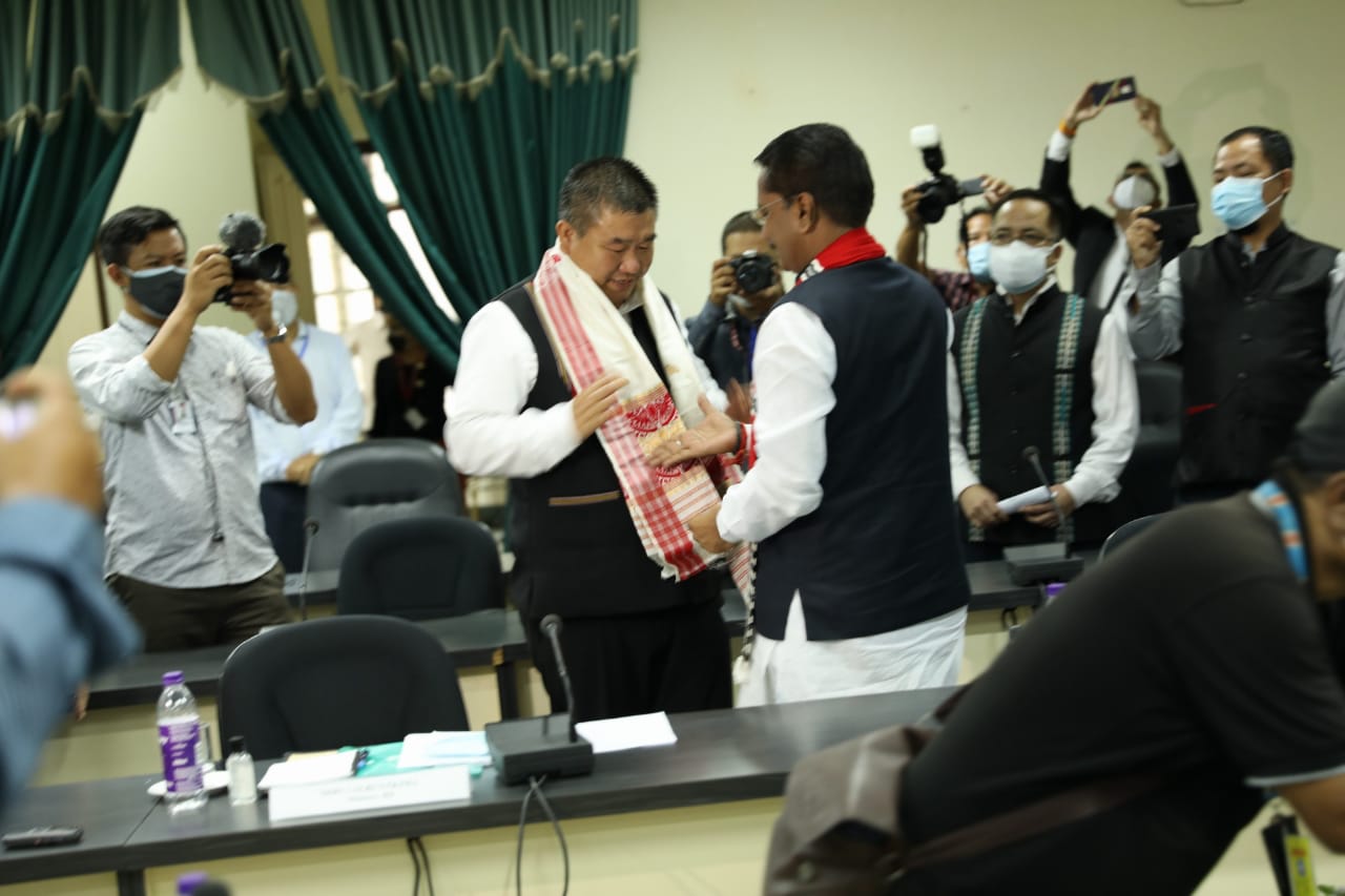 High level meeting Mizoram Aizawl Assam Mizoram border issue