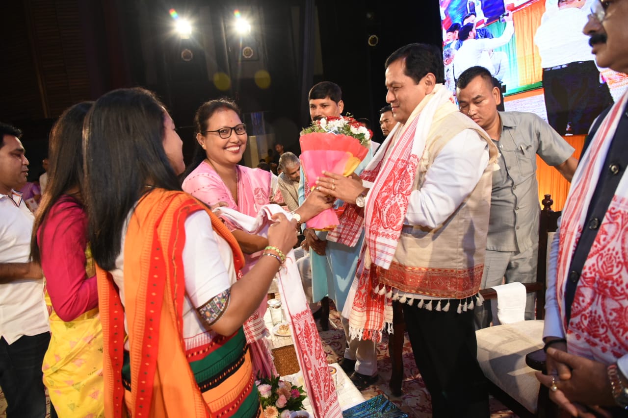 Warm congratulations to Sarbananda Sonowal